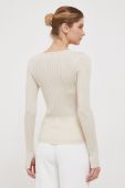 Светр з домішкою вовни Pepe Jeans Elix жіночий колір бежевий легкий