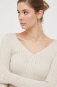 Светр з домішкою вовни Pepe Jeans Elix жіночий колір бежевий легкий