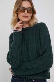 Светр з домішкою вовни Pepe Jeans Elnora жіночий колір зелений