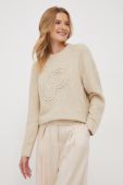Светр з домішкою вовни Pepe Jeans жіночий колір бежевий (3618850)