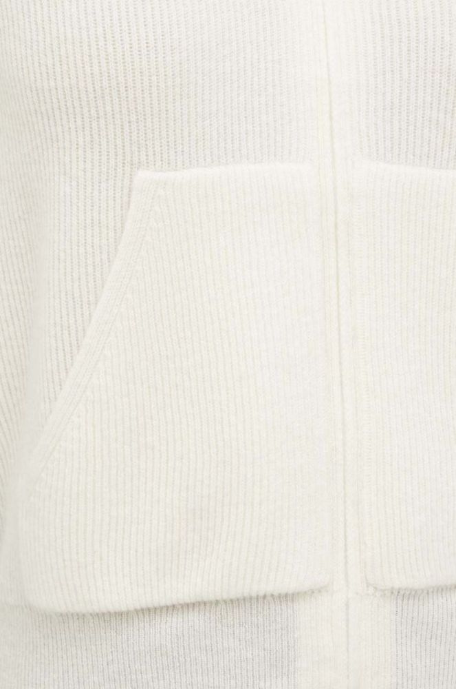 Кардиган з домішкою вовни Max Mara Leisure колір бежевий легкий фото 5