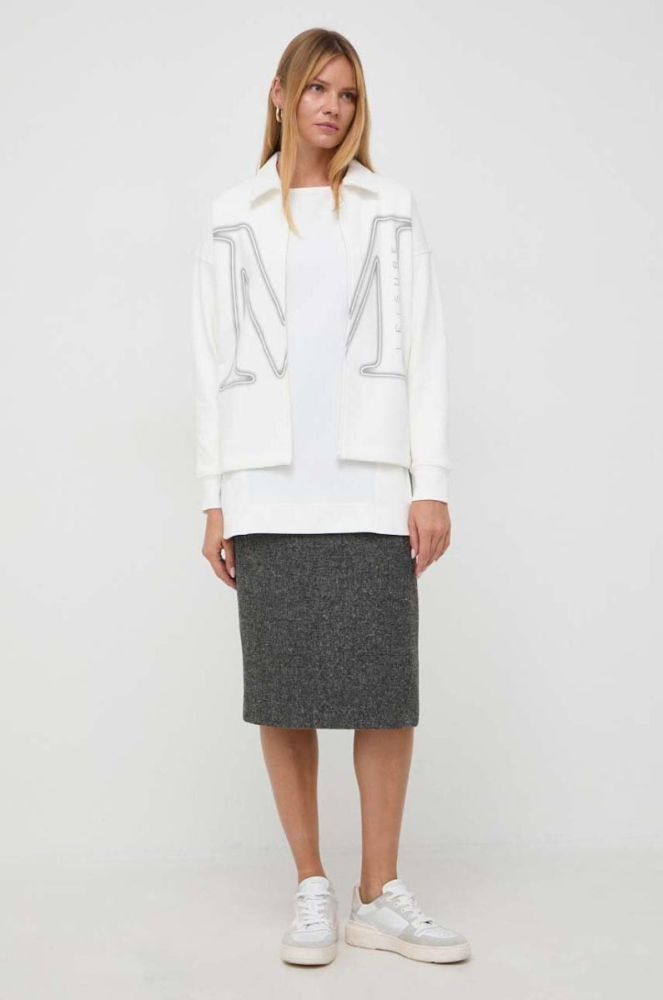 Лонгслів Max Mara Leisure жіночий колір бежевий фото 2