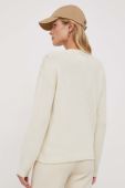 Вовняний светр United Colors of Benetton жіночий колір бежевий легкий (3689123)