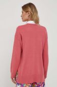 Вовняний светр United Colors of Benetton жіночий колір рожевий (3512826)
