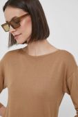Светр United Colors of Benetton жіночий колір коричневий легкий