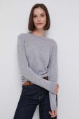 Вовняний светр United Colors of Benetton жіночий колір сірий легкий (3416594)