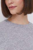 Вовняний светр United Colors of Benetton жіночий колір сірий легкий (3416594)