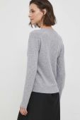 Вовняний светр United Colors of Benetton жіночий колір сірий легкий (3422094)