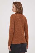 Вовняний светр United Colors of Benetton жіночий колір коричневий (3610689)