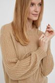 Светр з домішкою вовни Joop! жіночий колір бежевий