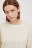 Светр з кашеміру United Colors of Benetton колір бежевий легкий (3606412)