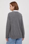 Светр з кашеміру United Colors of Benetton колір сірий легкий (3606415)