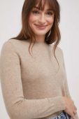 Светр з кашеміру United Colors of Benetton колір бежевий легкий (3639324)
