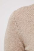 Светр з кашеміру United Colors of Benetton колір бежевий легкий (3639324)
