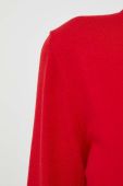 Светр Sisley жіночий колір червоний легкий гольф