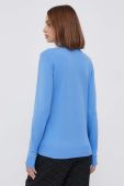 Светр Sisley жіночий легкий гольф колір блакитний