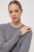 Светр з домішкою вовни Sisley жіночий колір сірий легкий