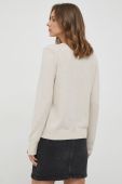 Светр з домішкою вовни Sisley жіночий колір бежевий легкий (3622337)