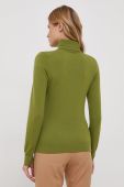Светр Sisley жіночий колір зелений легкий гольф