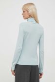 Светр з домішкою вовни Sisley жіночий колір бірюзовий легкий гольф