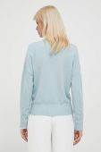 Вовняний светр Sisley жіночий колір бірюзовий
