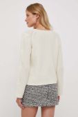Вовняний светр Sisley жіночий колір бежевий легкий (3689141)