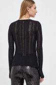 Вовняний светр Pinko жіночий колір чорний легкий (3674475)