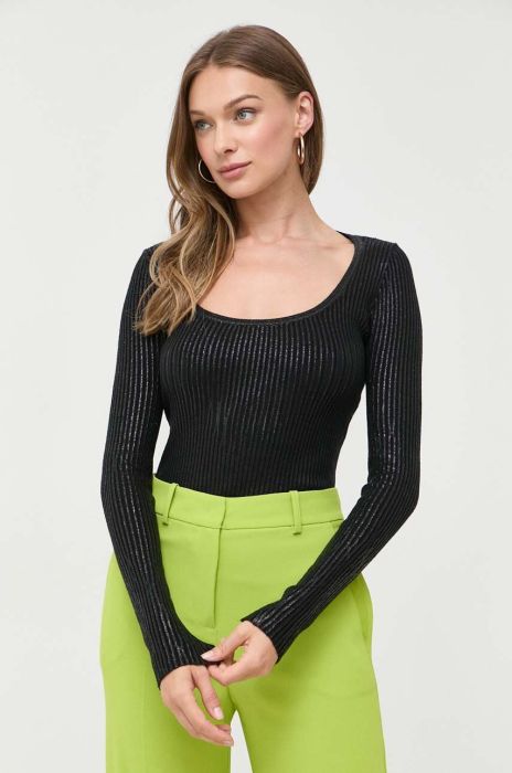 Светр Pinko жіночий колір чорний легкий (3443677)