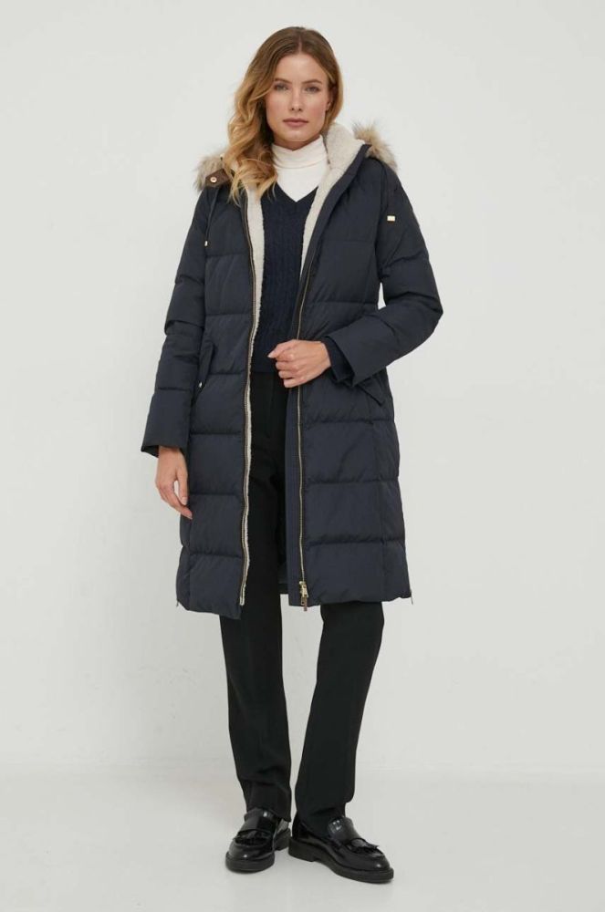 Вовняний светр Tommy Hilfiger жіночий колір синій легкий (3568648) фото 2