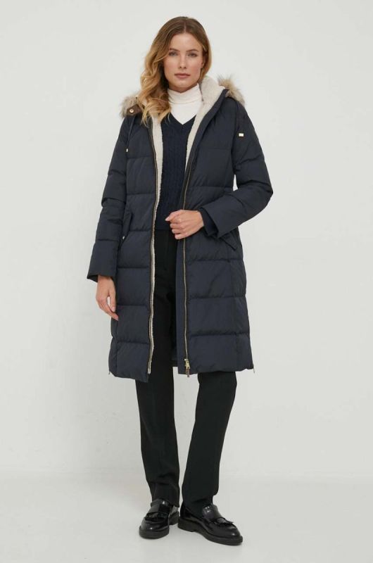 Вовняний светр Tommy Hilfiger жіночий колір синій легкий (3568648) фото 2