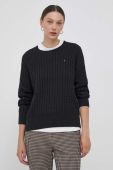 Бавовняний светр Tommy Hilfiger колір чорний