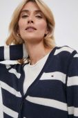 Вовняний кардиган Tommy Hilfiger колір синій легкий (3443681)