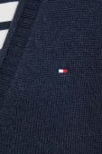 Вовняний кардиган Tommy Hilfiger колір синій легкий (3443686)