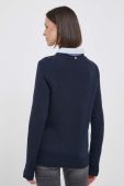 Вовняний светр Tommy Hilfiger жіночий колір синій легкий (3426207)