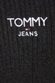 Светр Tommy Jeans жіночий колір чорний півгольф (3592100)