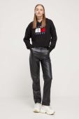 Светр Tommy Jeans жіночий колір чорний (3471486)