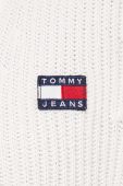 Бавовняний кардиган Tommy Jeans колір бежевий (3510454)