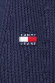 Бавовняний кардиган Tommy Jeans колір синій