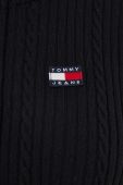 Джемпер Tommy Jeans жіночий колір чорний легкий (3504817)