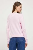 Светр Tommy Jeans жіночий колір рожевий легкий (3432107)