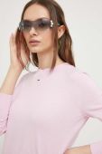 Светр Tommy Jeans жіночий колір рожевий легкий (3432107)