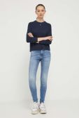 Светр Tommy Jeans жіночий колір синій легкий