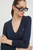 Светр Tommy Jeans жіночий колір синій легкий гольф (3426218)