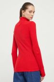 Светр Tommy Jeans жіночий колір червоний легкий гольф (3432134)