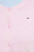 Джемпер Tommy Jeans жіночий колір рожевий легкий (3432148)
