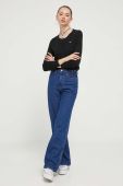 Джемпер Tommy Jeans жіночий колір чорний легкий (3432153)