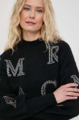 Вовняний светр Marciano Guess жіночий колір чорний