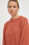 Вовняний светр Tiger Of Sweden жіночий колір помаранчевий легкий