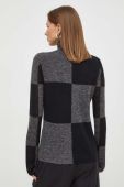 Вовняний светр Tiger Of Sweden жіночий колір чорний легкий