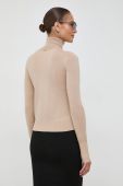 Вовняний светр Patrizia Pepe жіночий колір бежевий легкий гольф